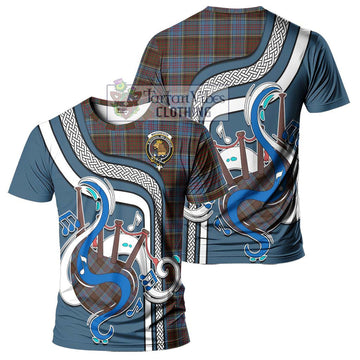 MacGregor Hastie Tartan T-Shirt with Epic Bagpipe Style