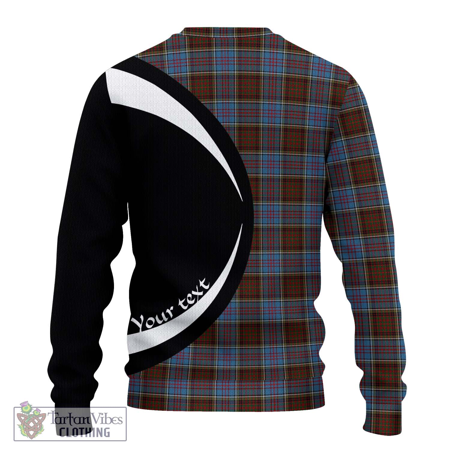 MacGregor Hastie Tartan Knitted Sweater with Family Crest Circle Style - Tartan Vibes Clothing