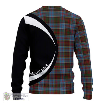 MacGregor Hastie Tartan Ugly Sweater with Family Crest Circle Style