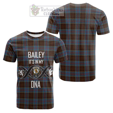 MacGregor Hastie Tartan Cotton T-shirt with Family Crest DNA In Me Style