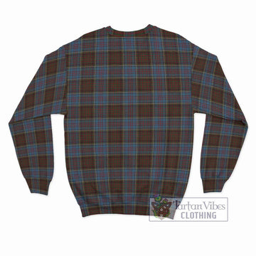 MacGregor Hastie Tartan Sweatshirt with Family Crest DNA In Me Style