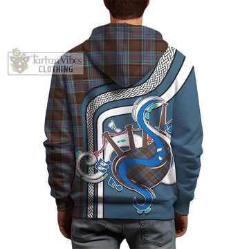 MacGregor Hastie Tartan Hoodie with Epic Bagpipe Style