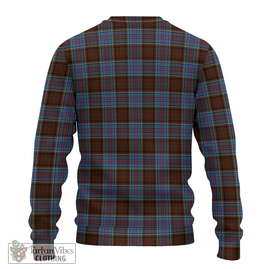 MacGregor Hastie Tartan Knitted Sweater with Family Crest DNA In Me Style - Tartanvibesclothing Shop