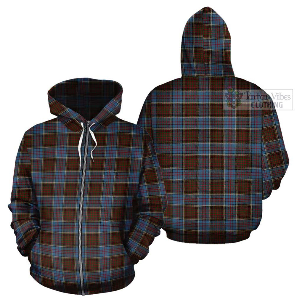 MacGregor Hastie Tartan Cotton Hoodie Zip Hoodie - Tartan Vibes Clothing