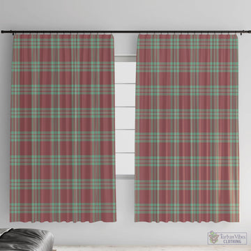 MacGregor Hunting Ancient Tartan Window Curtain