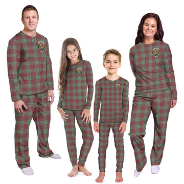 MacGregor Hunting Ancient Tartan Pajamas Family Set with Family Crest