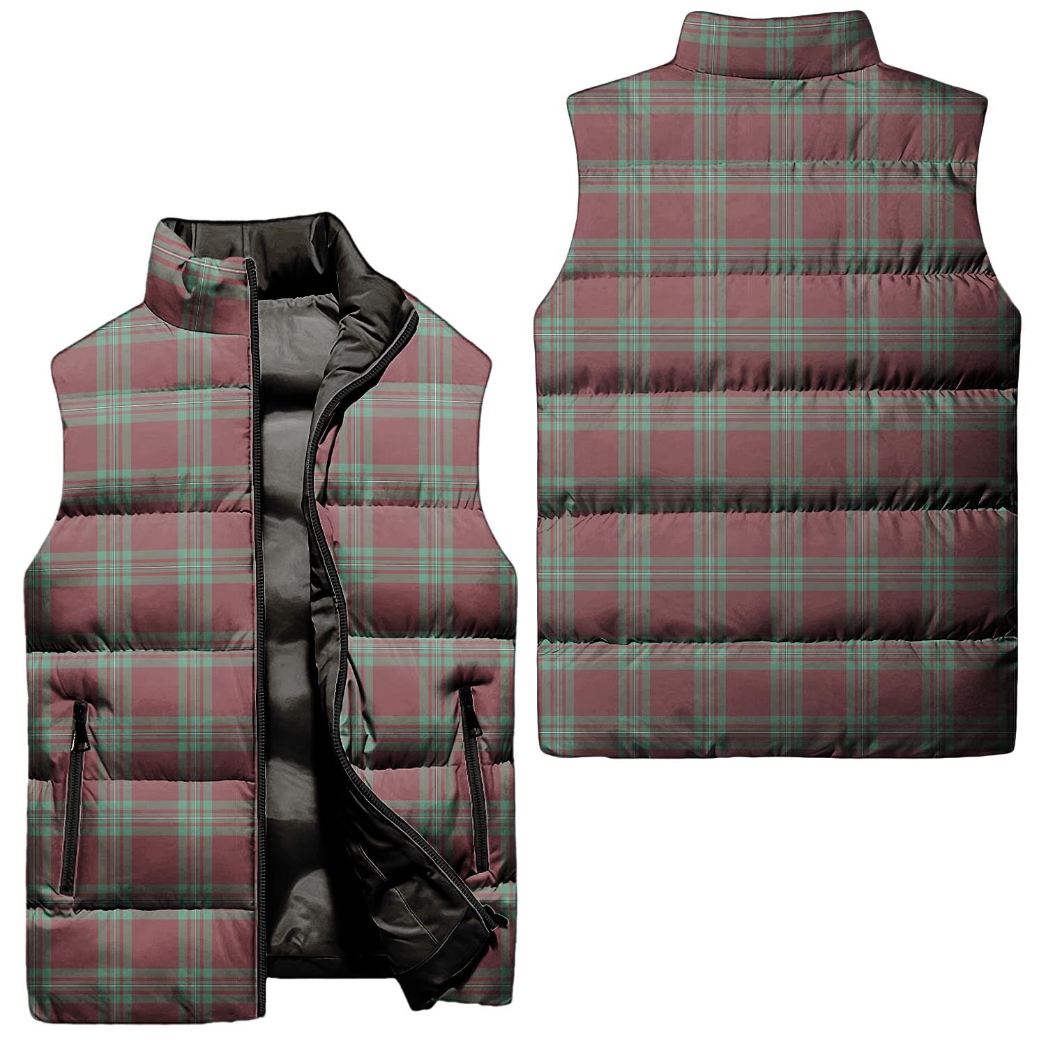 MacGregor Hunting Ancient Tartan Sleeveless Puffer Jacket Unisex - Tartanvibesclothing