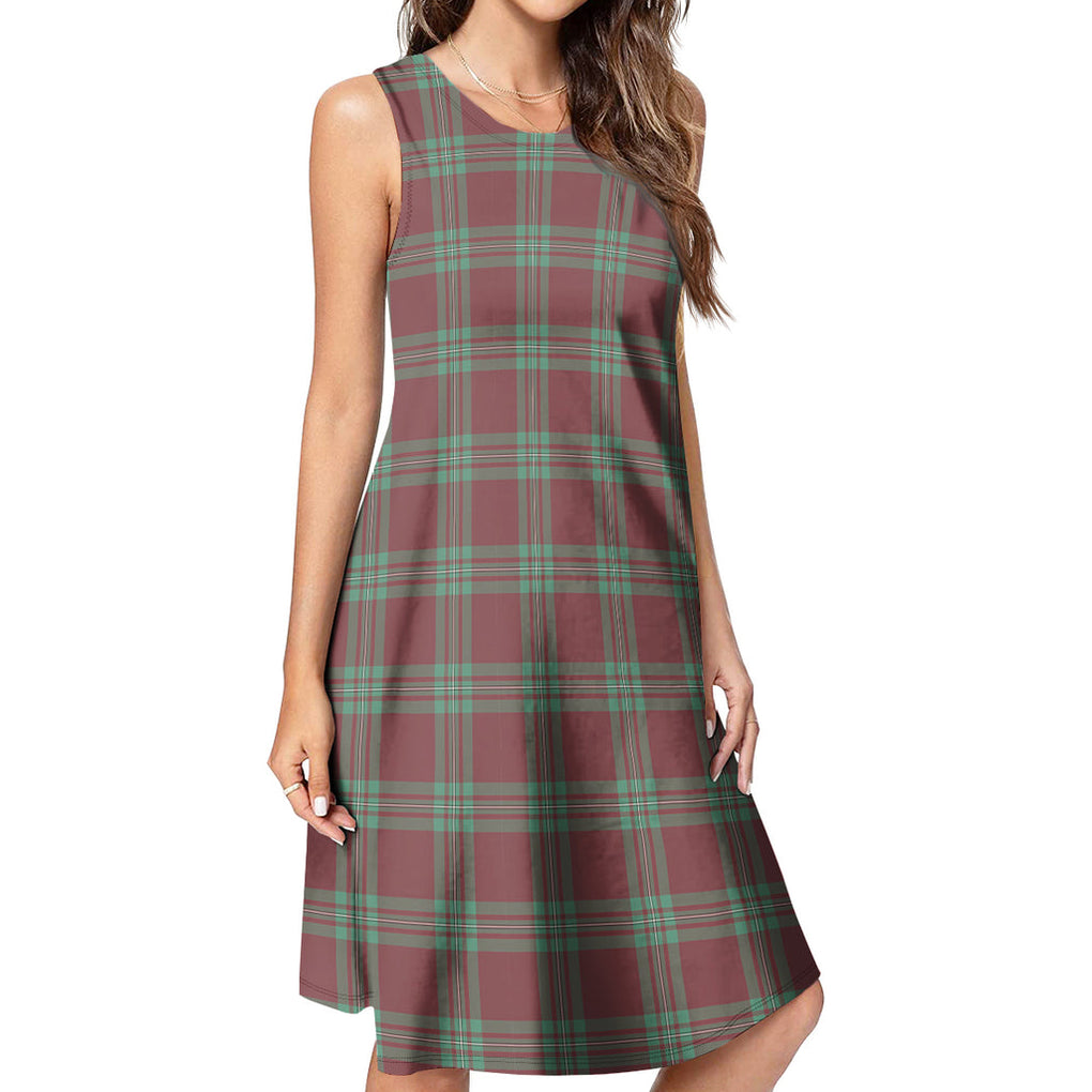 MacGregor Hunting Ancient Tartan Womens Casual Dresses - Tartanvibesclothing