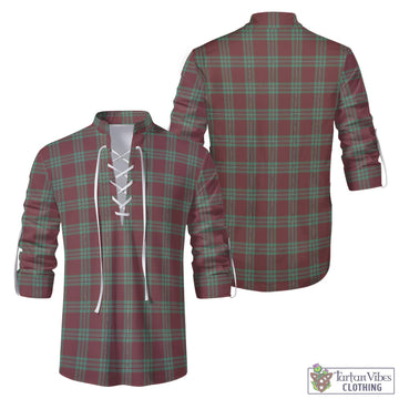 MacGregor Hunting Ancient Tartan Men's Scottish Traditional Jacobite Ghillie Kilt Shirt