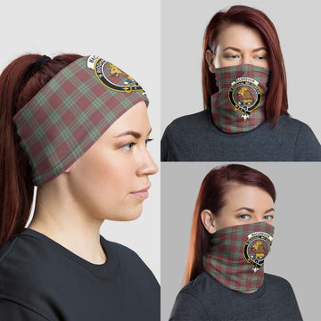 MacGregor Hunting Ancient Tartan Neck Gaiters, Tartan Bandanas, Tartan Head Band with Family Crest