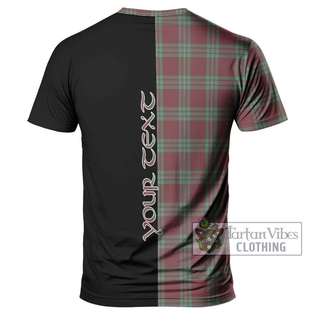 MacGregor Hunting Ancient Tartan T-Shirt with Family Crest and Half Of Me Style - Tartanvibesclothing Shop