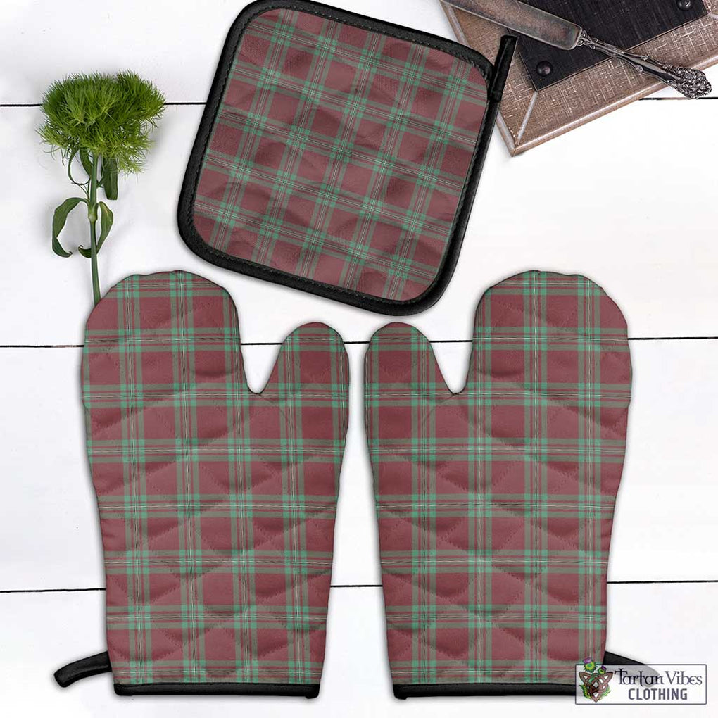 MacGregor Hunting Ancient Tartan Combo Oven Mitt & Pot-Holder Combo 1 Oven Mitt & 1 Pot-Holder Black - Tartan Vibes Clothing