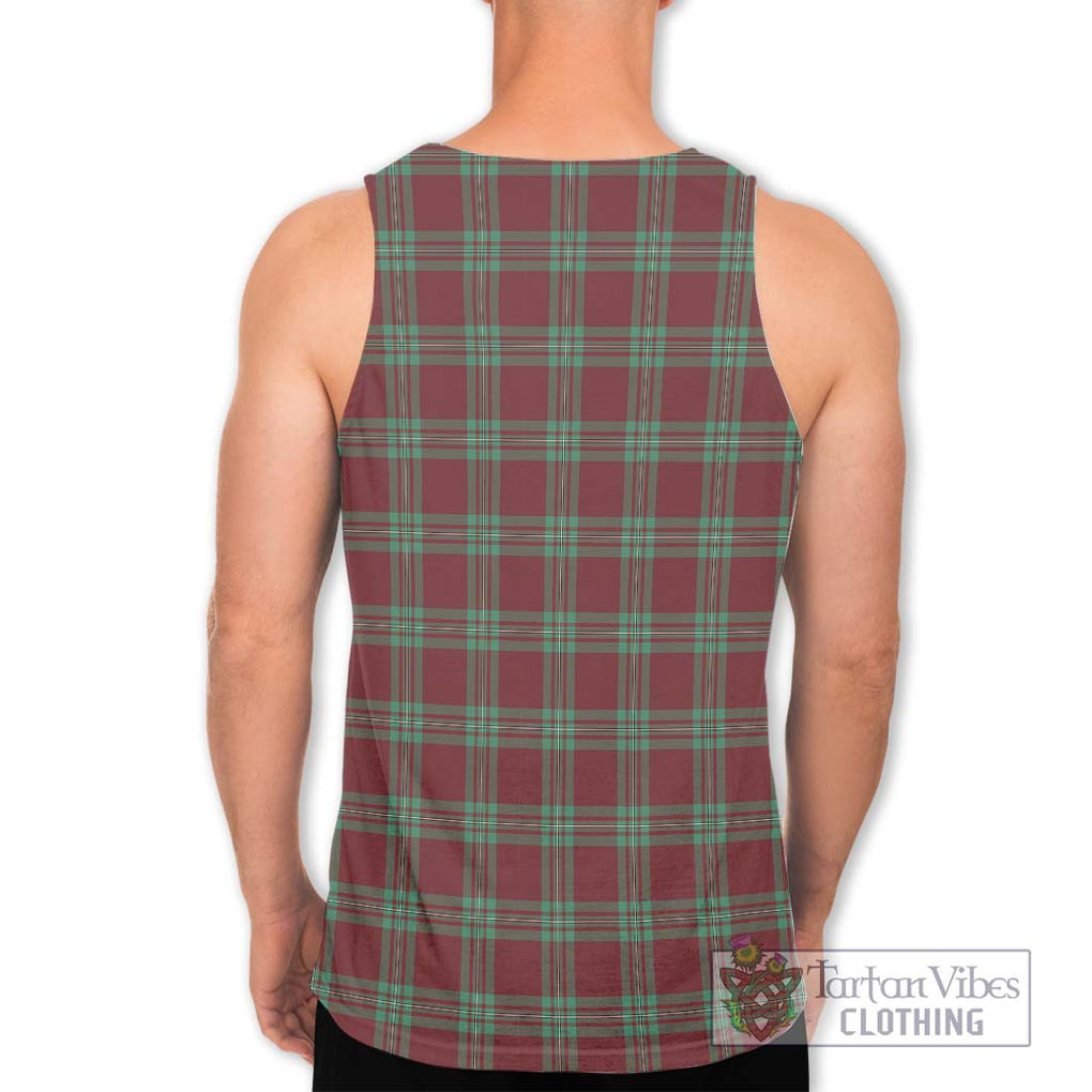 MacGregor Hunting Ancient Tartan Men's Tank Top with Family Crest DNA In Me Style - Tartanvibesclothing Shop