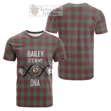 MacGregor Hunting Ancient Tartan Cotton T-shirt with Family Crest DNA In Me Style