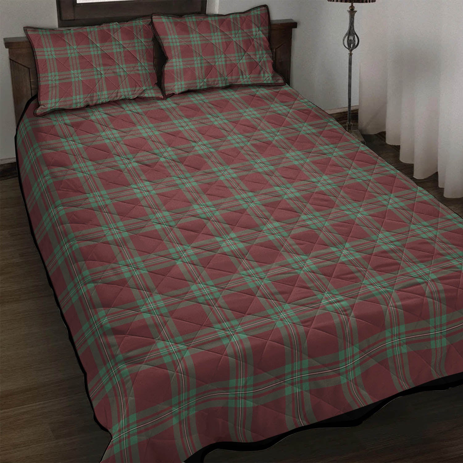 MacGregor Hunting Ancient Tartan Quilt Bed Set - Tartan Vibes Clothing