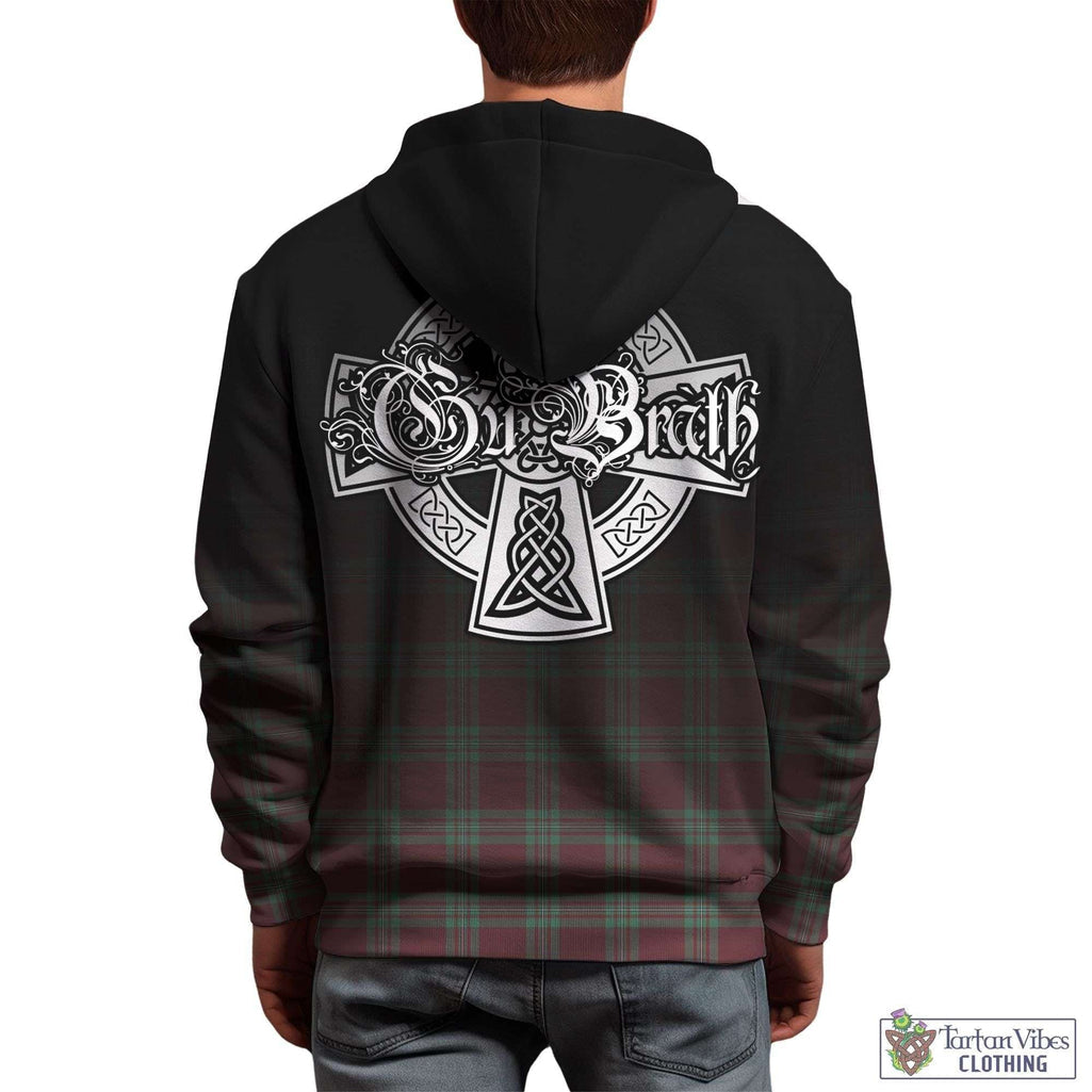 Tartan Vibes Clothing MacGregor Hunting Ancient Tartan Hoodie Featuring Alba Gu Brath Family Crest Celtic Inspired