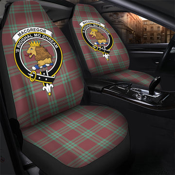 MacGregor Hunting Ancient Tartan Car Seat Cover with Family Crest