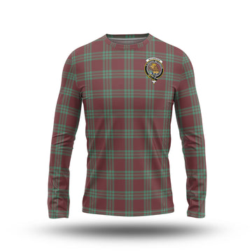 MacGregor Hunting Ancient Tartan Long Sleeve T-Shirt with Family Crest