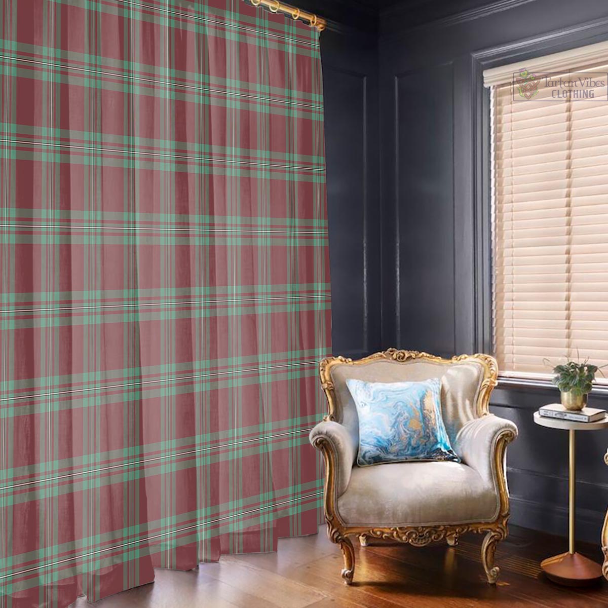 MacGregor Hunting Ancient Tartan Window Curtain