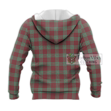 MacGregor Hunting Ancient Tartan Knitted Hoodie with Family Crest DNA In Me Style