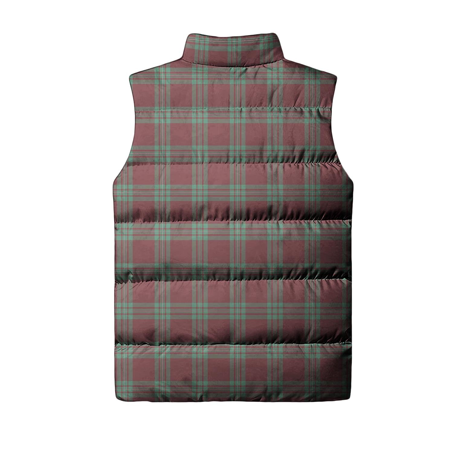 MacGregor Hunting Ancient Tartan Sleeveless Puffer Jacket with Family Crest - Tartanvibesclothing