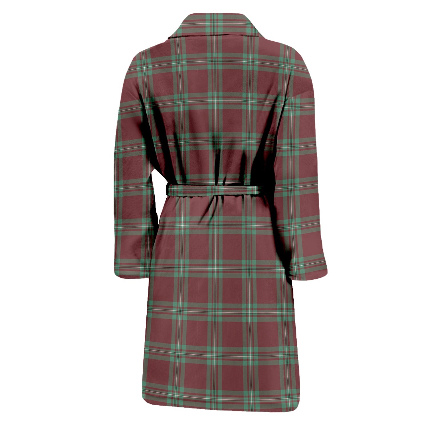 MacGregor Hunting Ancient Tartan Bathrobe with Family Crest - Tartan Vibes Clothing