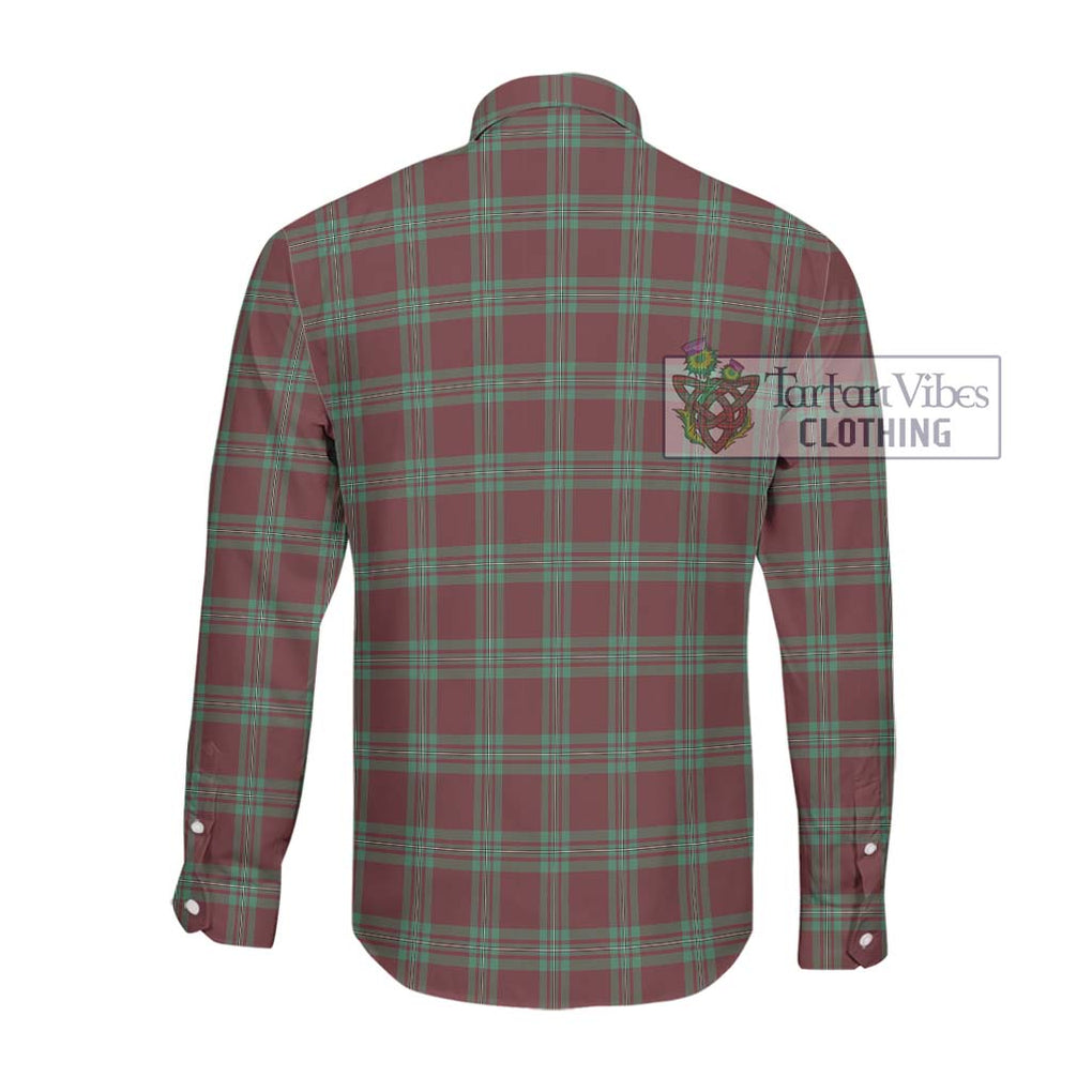 MacGregor Hunting Ancient Tartan Long Sleeve Button Shirt with Family Crest DNA In Me Style - Tartanvibesclothing Shop