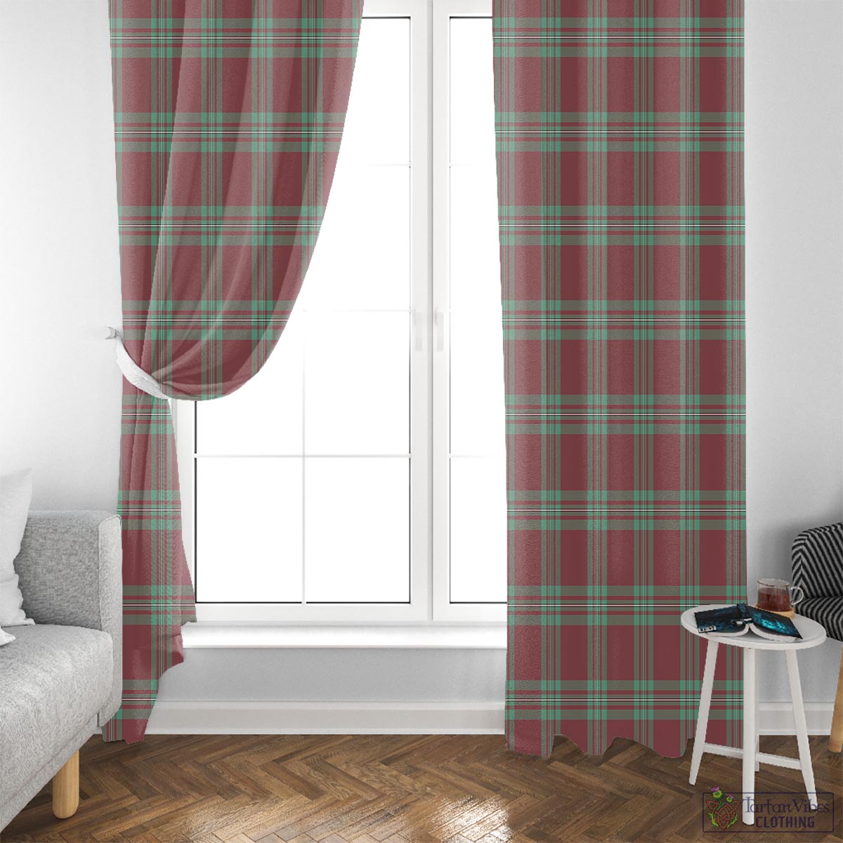 MacGregor Hunting Ancient Tartan Window Curtain