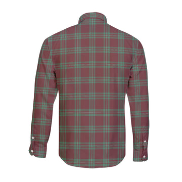 MacGregor Hunting Ancient Tartan Long Sleeve Button Up Shirt with Family Crest