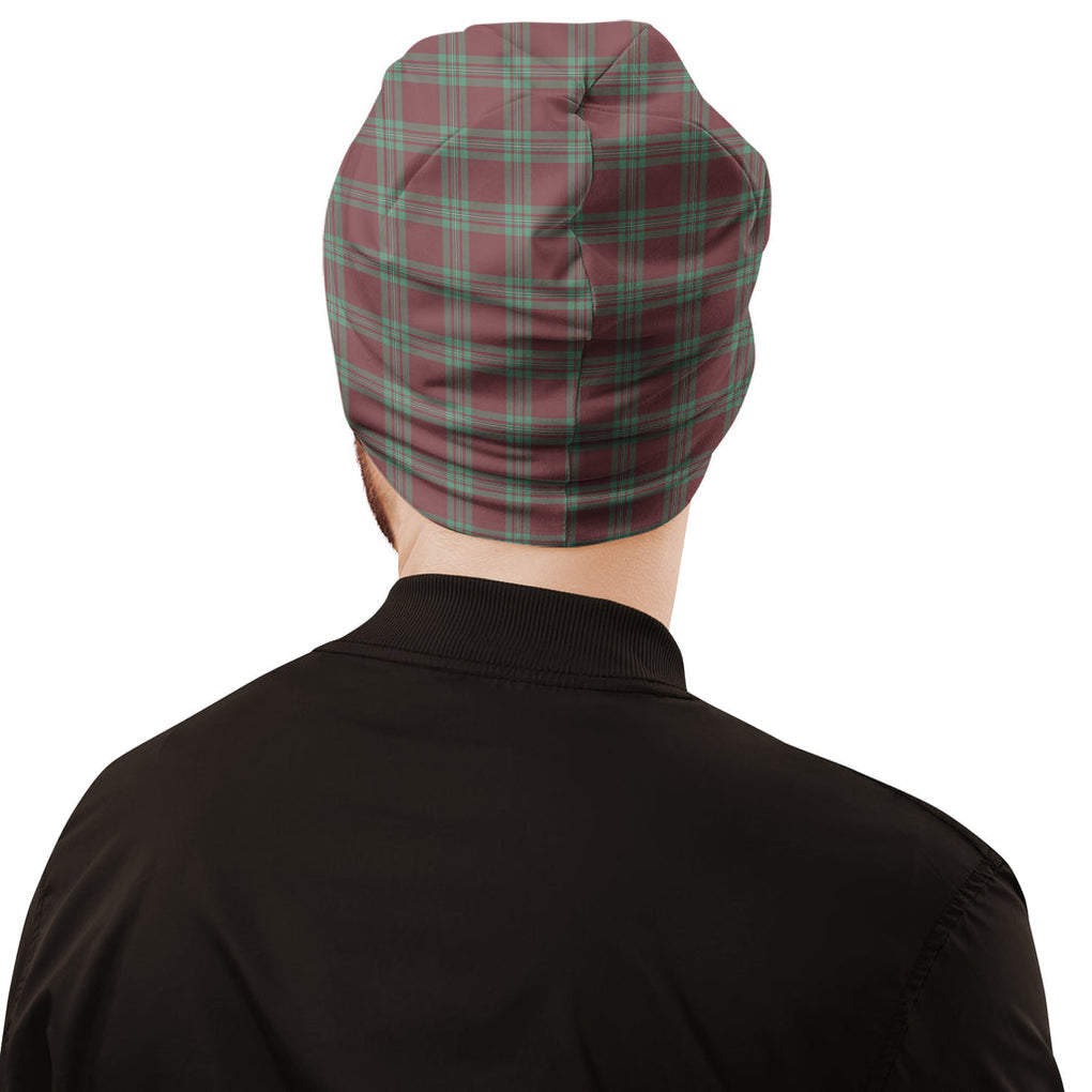 MacGregor Hunting Ancient Tartan Beanies Hat with Family Crest - Tartan Vibes Clothing