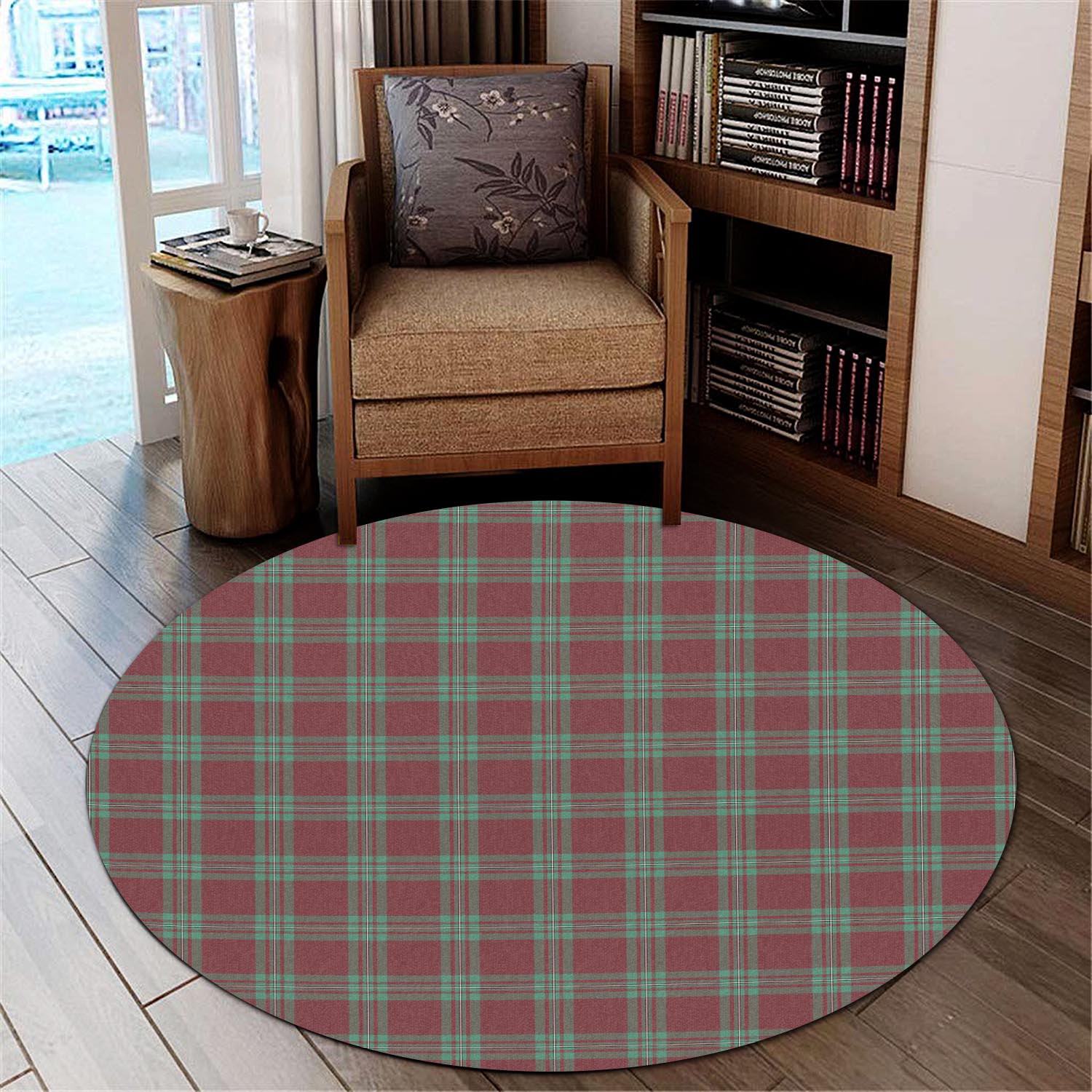 macgregor-hunting-ancient-tartan-round-rug