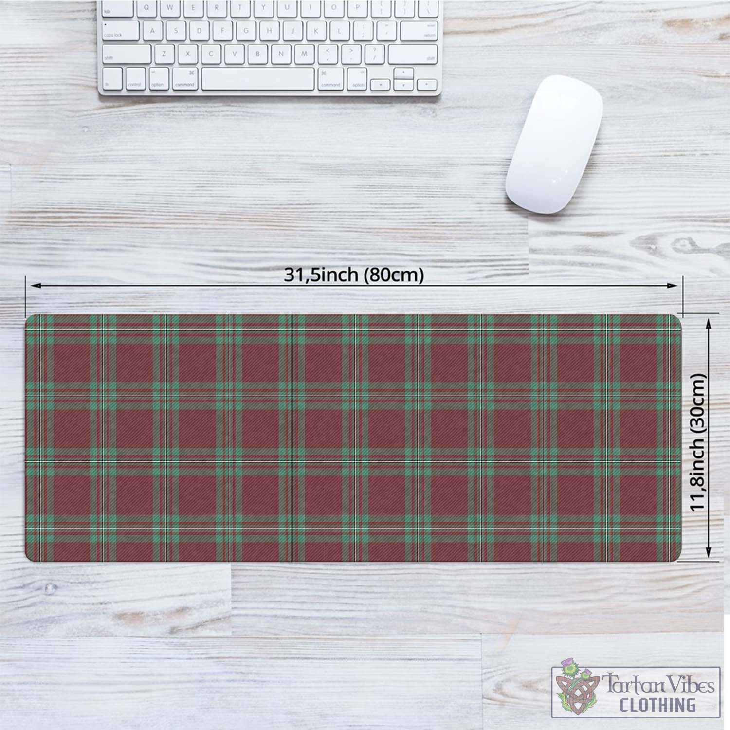 Tartan Vibes Clothing MacGregor Hunting Ancient Tartan Mouse Pad