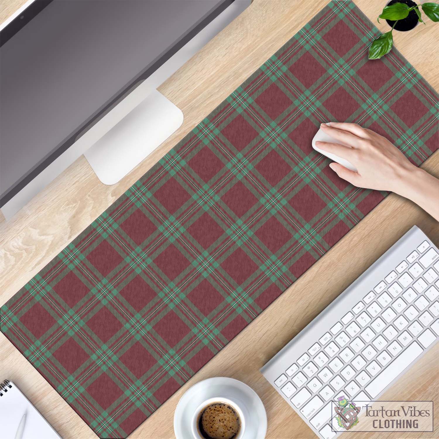 Tartan Vibes Clothing MacGregor Hunting Ancient Tartan Mouse Pad