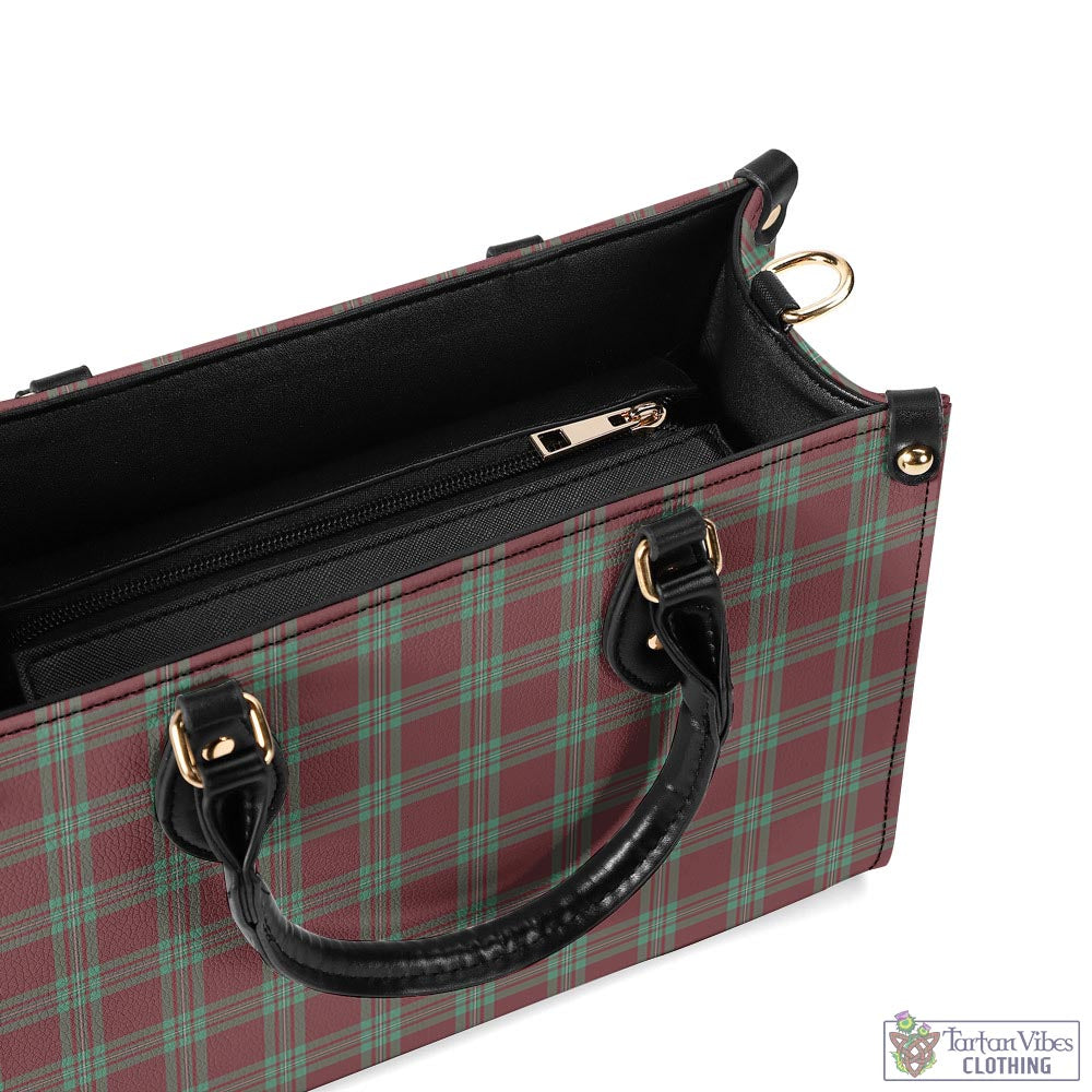 Tartan Vibes Clothing MacGregor Hunting Ancient Tartan Luxury Leather Handbags