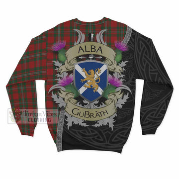 MacGregor (McGregor) Tartan Family Crest Sweatshirt Lion Rampant Royal Thistle Shield Celtic Inspired - Tartan Vibes Clothing