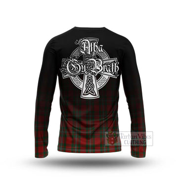 MacGregor (McGregor) Tartan Long Sleeve T-Shirt Featuring Alba Gu Brath Family Crest Celtic Inspired