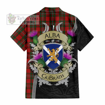 MacGregor (McGregor) Tartan Family Crest Hawaiian Shirt Lion Rampant Royal Thistle Shield Celtic Inspired - Tartan Vibes Clothing