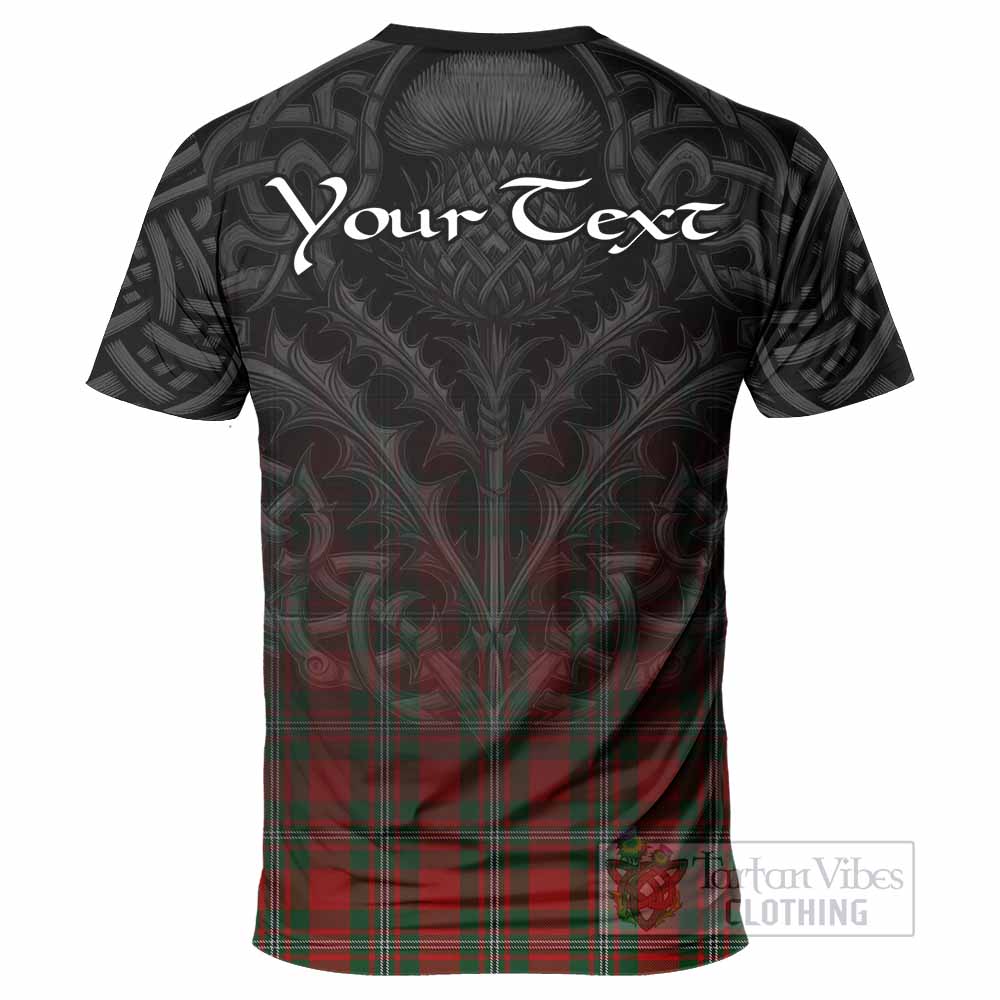 Tartan Vibes Clothing MacGregor (McGregor) Tartan T-Shirt with Family Crest Celtic Thistle Vibes