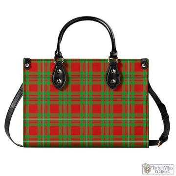 MacGregor Modern Tartan Luxury Leather Handbags