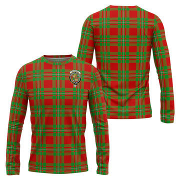 MacGregor Modern Tartan Long Sleeve T-Shirt with Family Crest