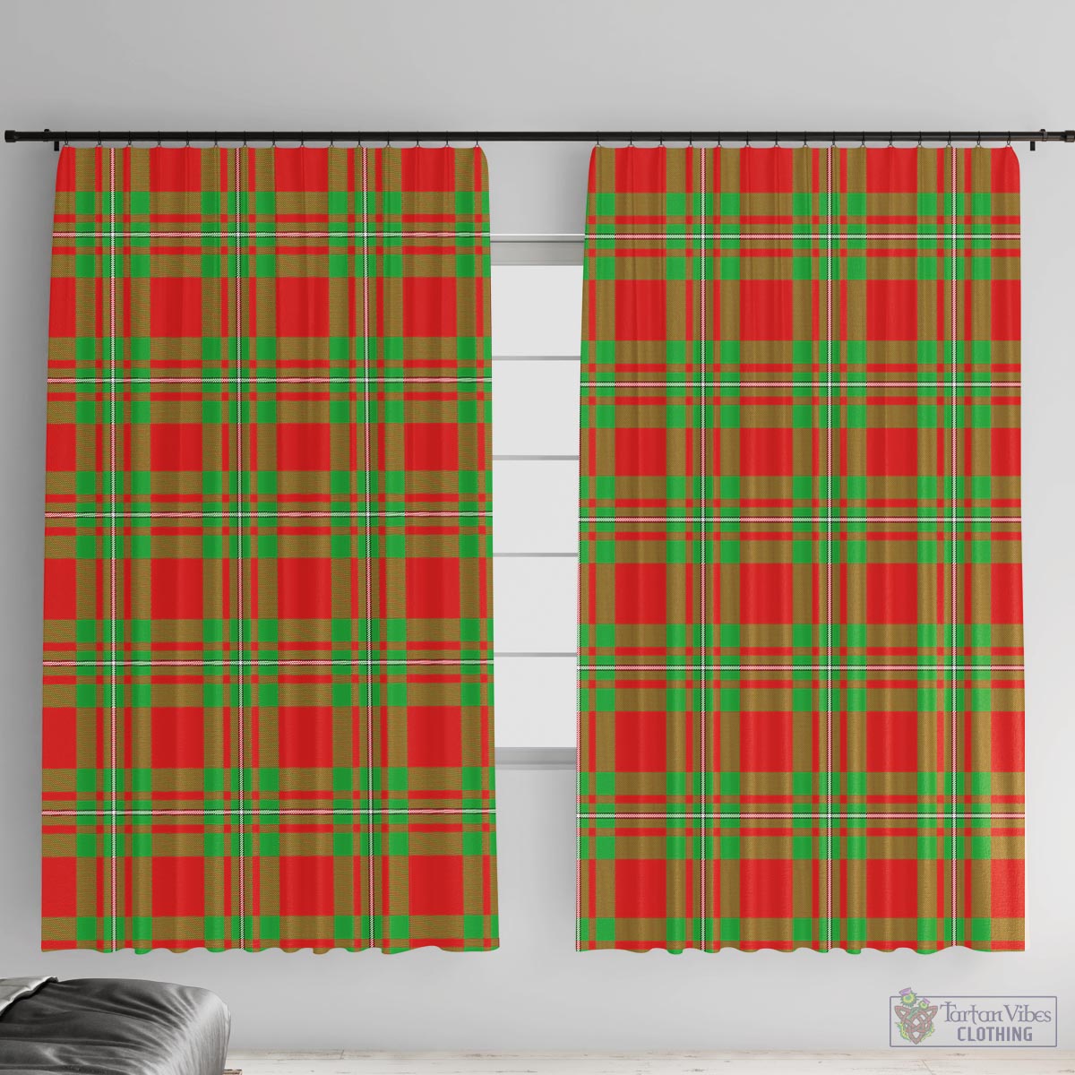 MacGregor Modern Tartan Window Curtain