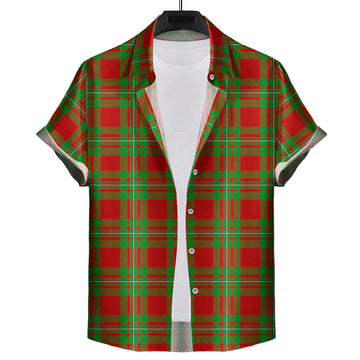 MacGregor Modern Tartan Short Sleeve Button Down Shirt