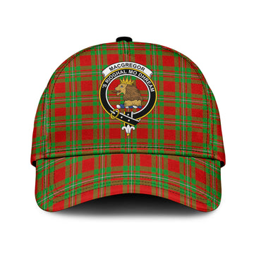 MacGregor Modern Tartan Classic Cap with Family Crest