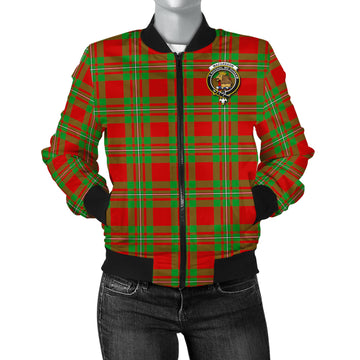 MacGregor Modern Tartan Bomber Jacket with Family Crest