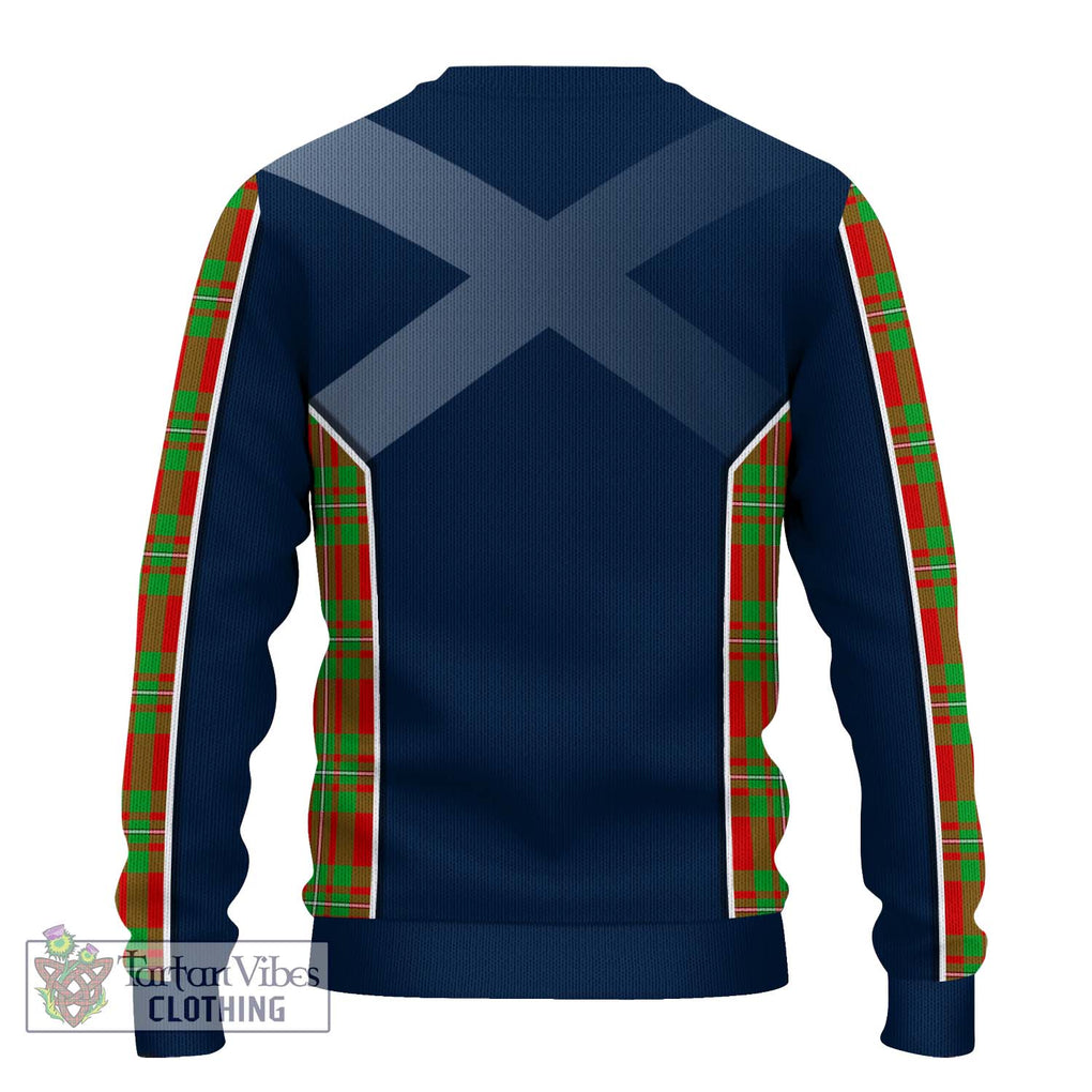 MacGregor Modern Tartan Knitted Sweater with Family Crest and Lion Rampant Vibes Sport Style - Tartan Vibes Clothing