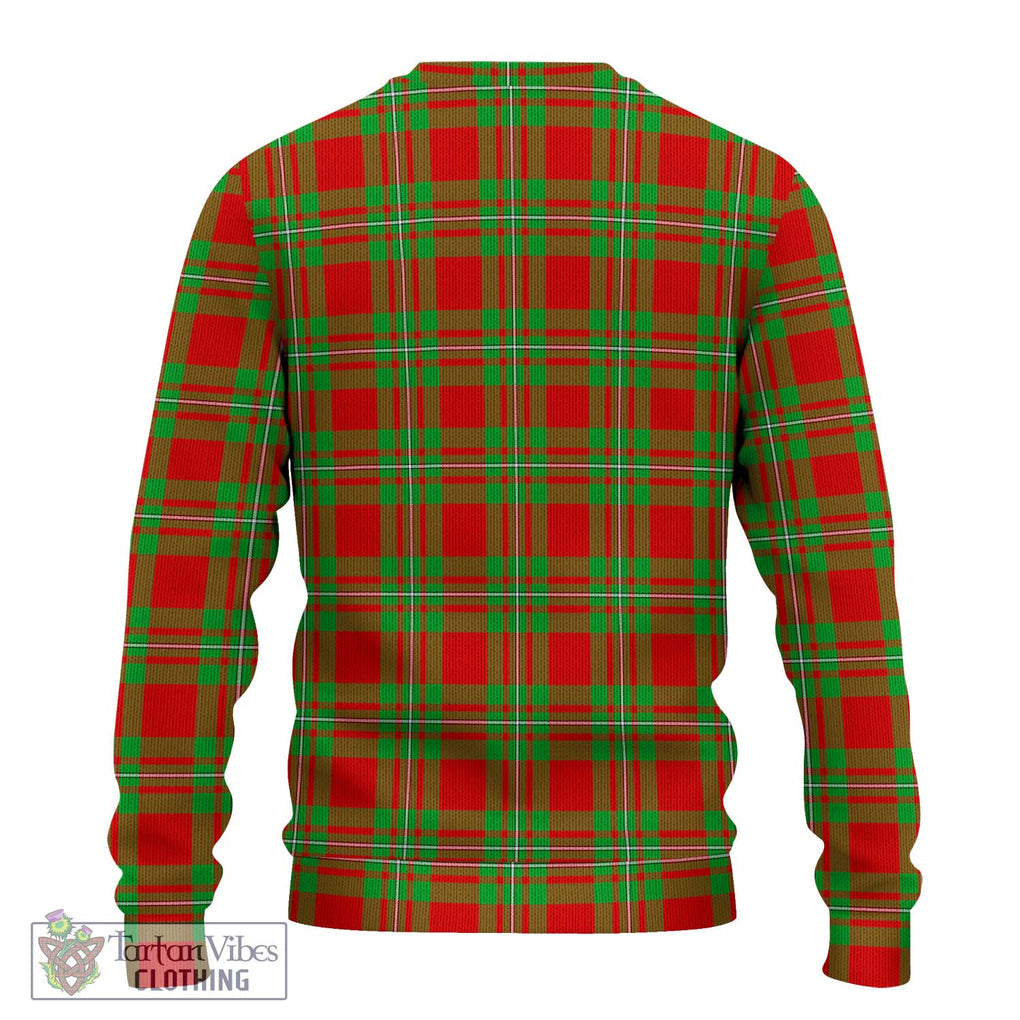 MacGregor Modern Tartan Knitted Sweater with Family Crest DNA In Me Style - Tartanvibesclothing Shop