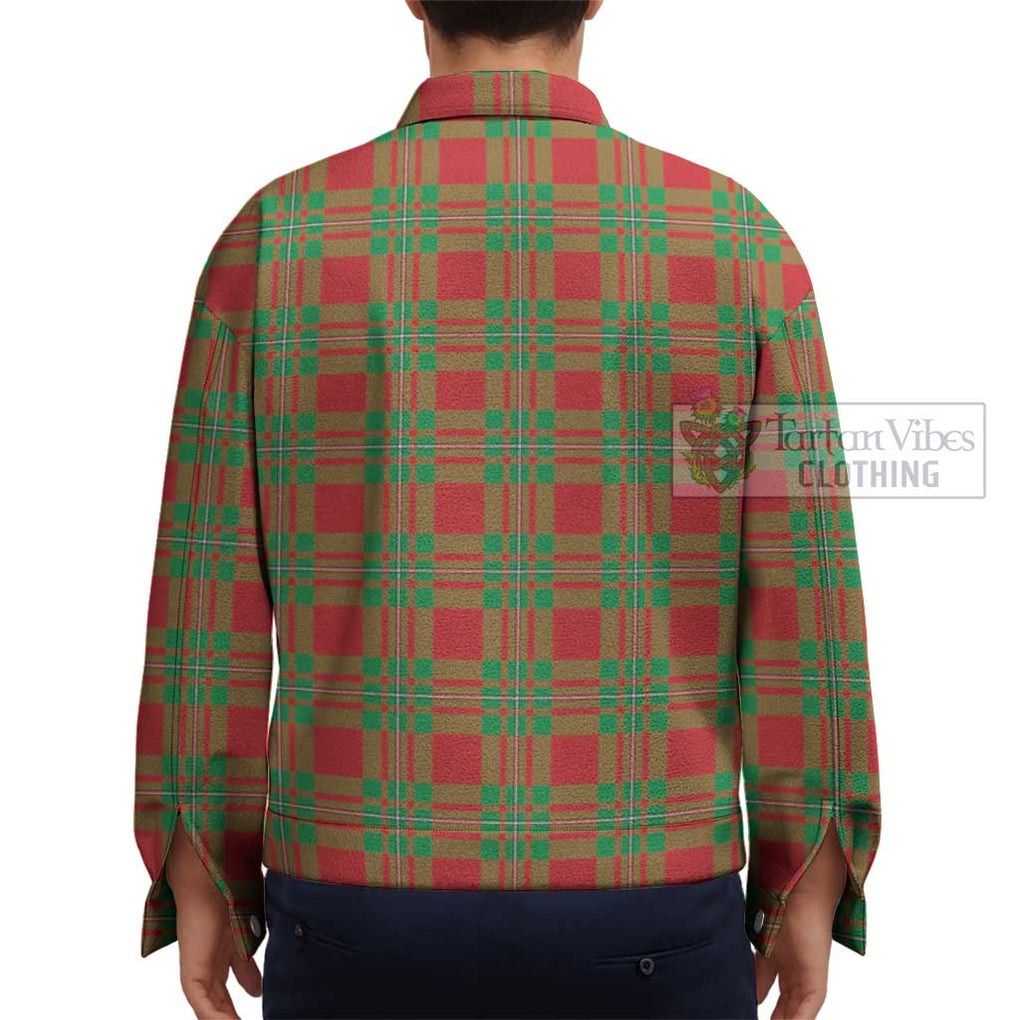 MacGregor Modern Tartan Unisex Lapel Cotton Jacket - Tartan Vibes Clothing