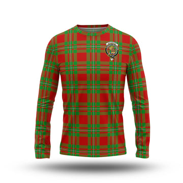 MacGregor Modern Tartan Long Sleeve T-Shirt with Family Crest