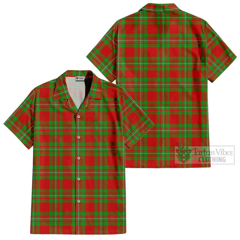 MacGregor Modern Tartan Cotton Hawaiian Shirt Kid - Tartanvibesclothing Shop