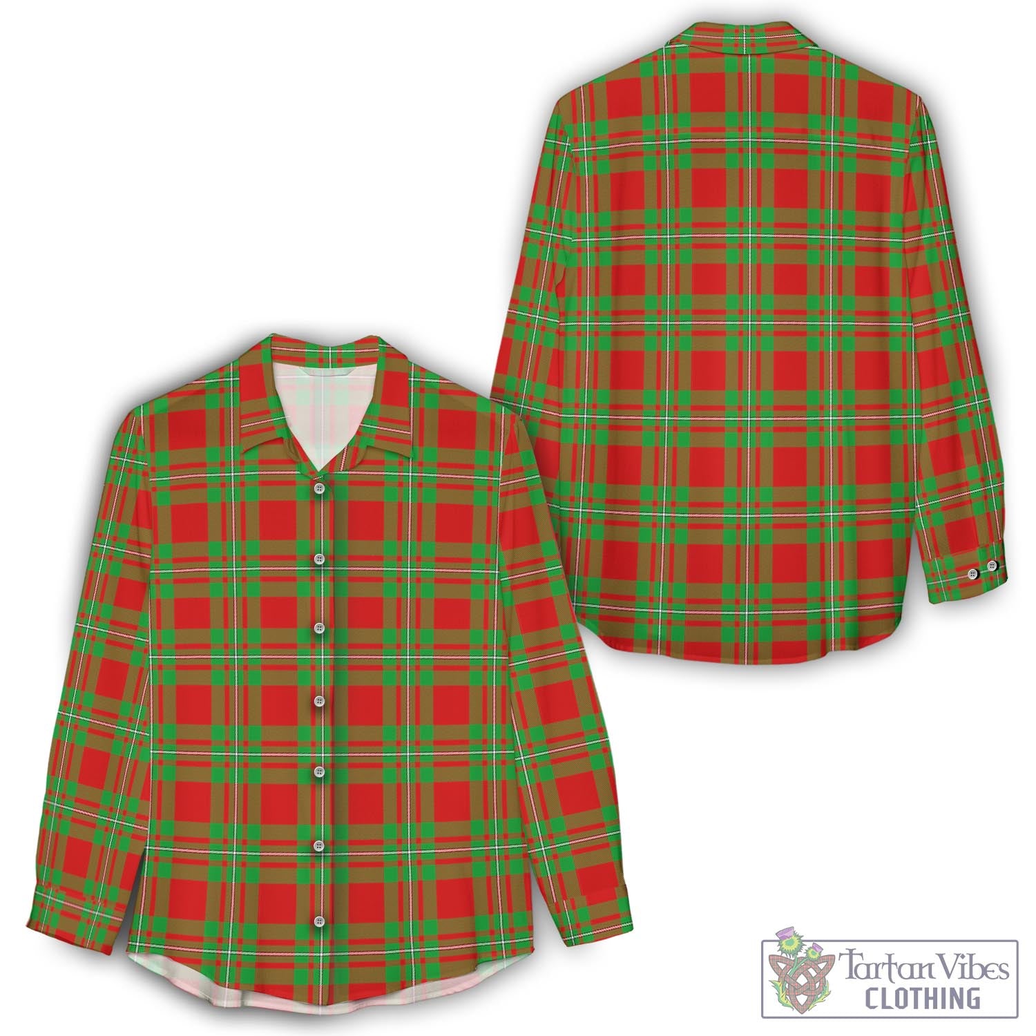 MacGregor Modern Tartan Womens Casual Shirt